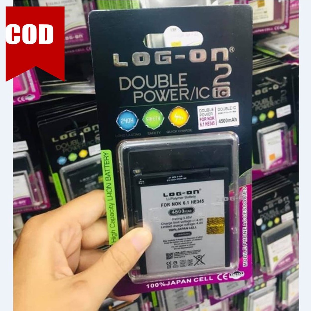 [ COD ] Battery Batre Baterai Nokia 6.1 / Baterai Double Power Nokia 6.1