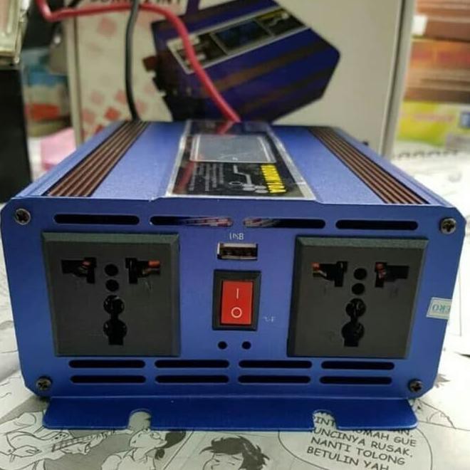 Promo Akhir Tahun Visero Vio 1000W Isc Solar Power Inverter 12V & Controller Charger 20A Kode 678