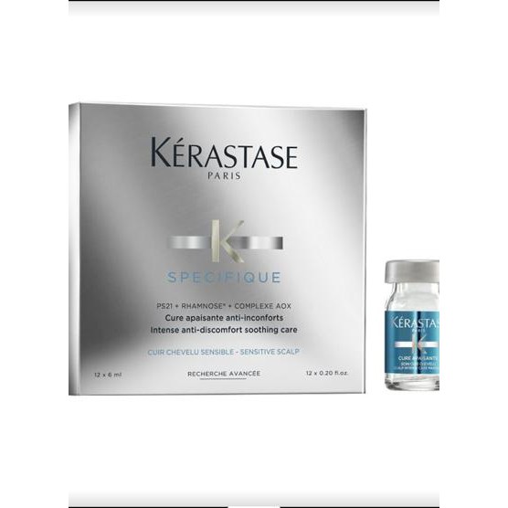 New Product Kerastase Specifique Cure Apaisante Isi 12 U/Kulit Sensitif Free Ongkir