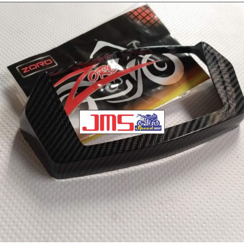 cover tutup carbon speedo meter yamaha nmax new 2020 zoro pnp