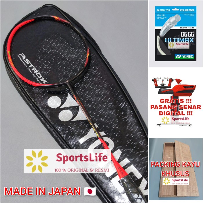 RAKET BADMINTON YONEX ASTROX 77 ORIGINAL MADE IN JAPAN