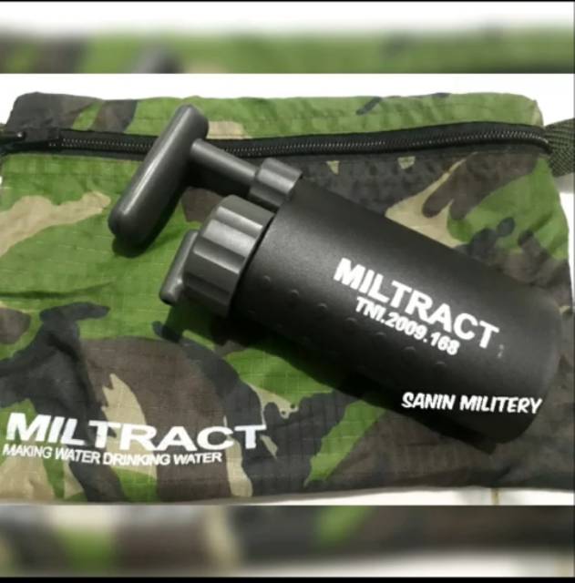 Miltract jatah tni / katadyn indonesia / filter air minum / penjernih air / mini water purifier