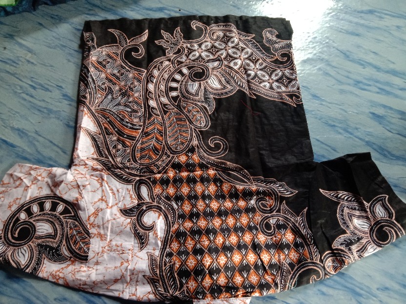 Nailo Batik Hrb026 Kenongo Kemeja Tosca Pendek Pekalongan Padi M L Xl Sogan Tulis Halus Kemeja Batik