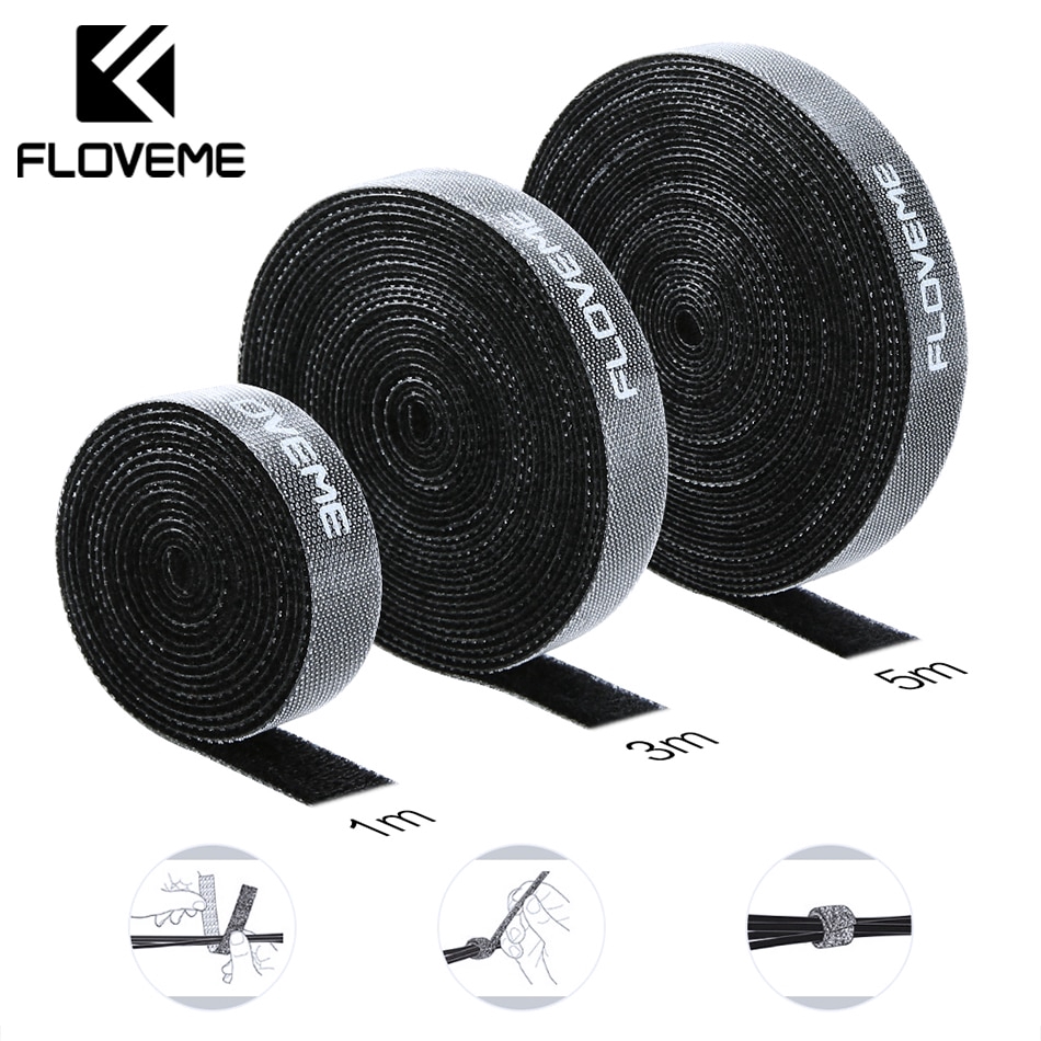 Floveme 1 / 3 / 5M Winder Organizer Kabel Charger USB Tipe C