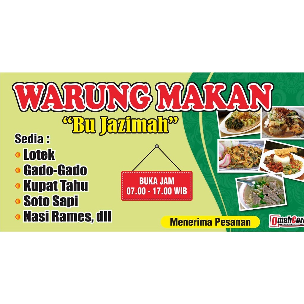 Spanduk Warung Makan Cdr Spanduk Makanan Desain Sexiz Pix