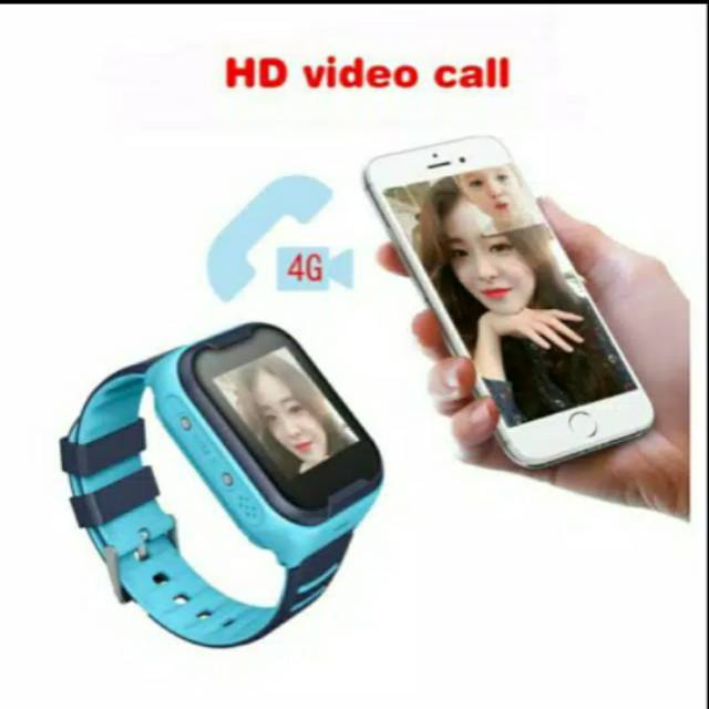 SMARTWATCH JAM HP 4G BISA VIDEO CALL ANTI AIR TRECKING GPS PENGELUARAN TERBARU SPEK SAMA IMOO Z5