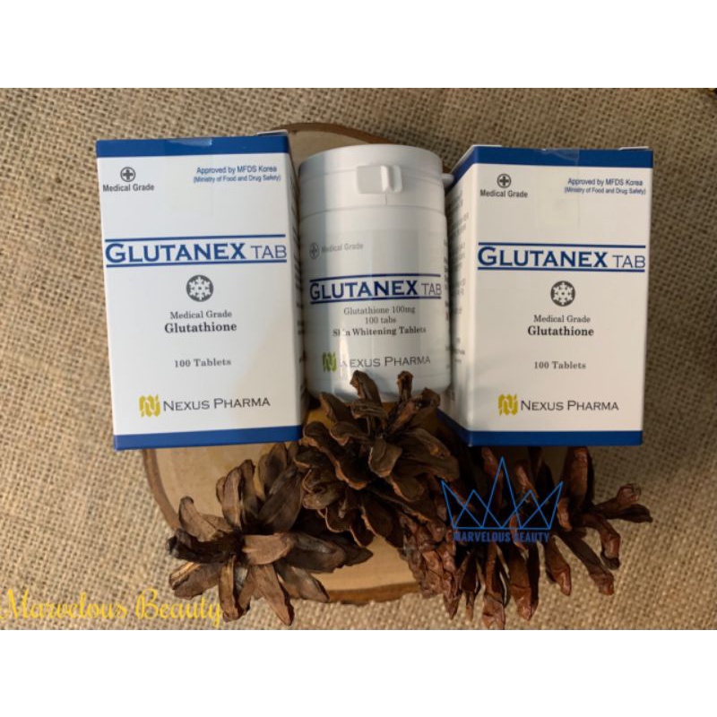 Glutanex Tab Glutathione TABLET Pemutih BOX