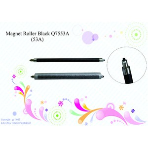 Magnetic Roller Q7553A (53A) Lengkap Warna Black