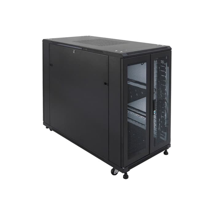 Indorack IR11520G Standing Close Rack 19&quot; 20U Glass Door Depth 1150mm STANDING CLOSE RACK 20U