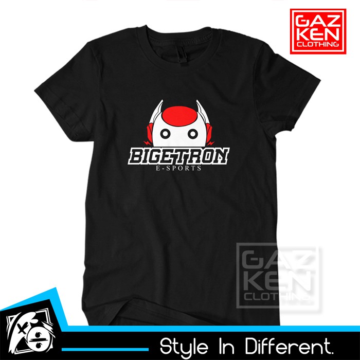 Kaos Bigetron Esport BTR Gamer Gaming Colorful Baju Cotton Combed 30s Kualitas Distro