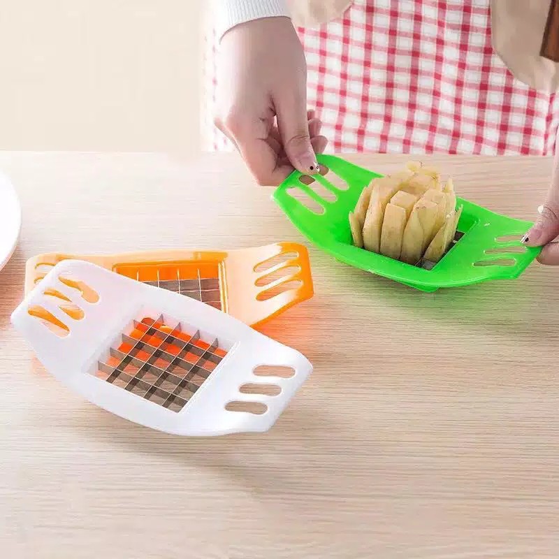 Potato Cutter Pisau Pemotong Kentang French Fries Slicer Chopper