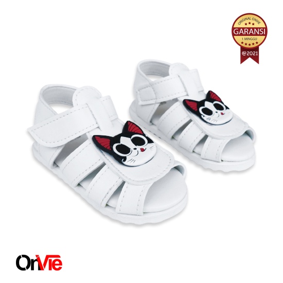 Sepatu Sandal Anak Perempuan Karakter Kucing Lucu | Sandal Anak Onvie