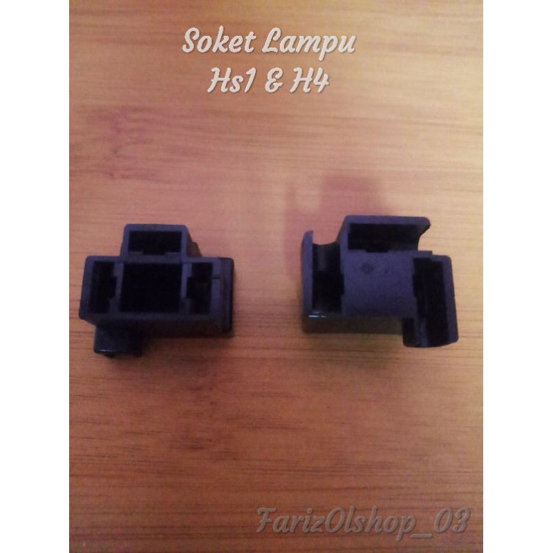 SOKET SOCKET LAMPU HS1 & H4 MOTOR