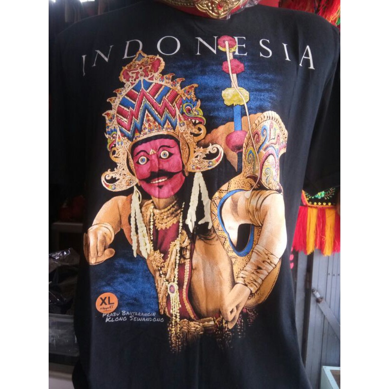 kaos wayang kirangan klono sewandono
