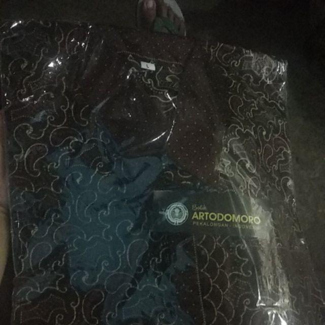 Atasan Batik Dolby Dolbi Dobby Doby Tenun Sutra Tulis Halus Katun Atbm Baron ,sarombit Atasan
