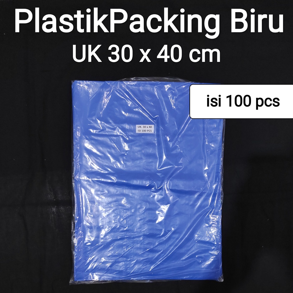 HD Packing Polos uk 30x40 (isi 10bks) kantong plastik baju - kantong bungkus Paket