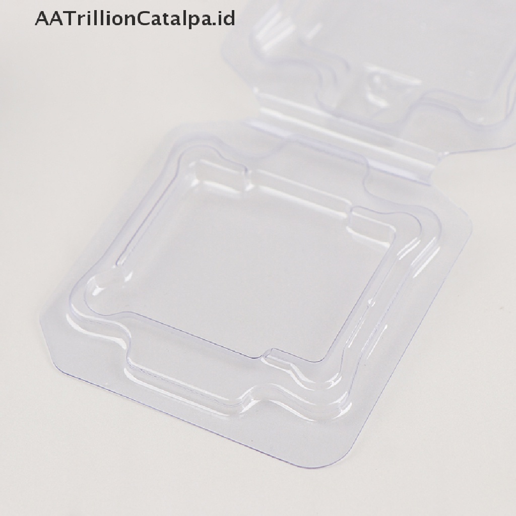 Aatrillioncatalpa 10Pcs Kotak Case Pelindung CPU Bahan Plastik