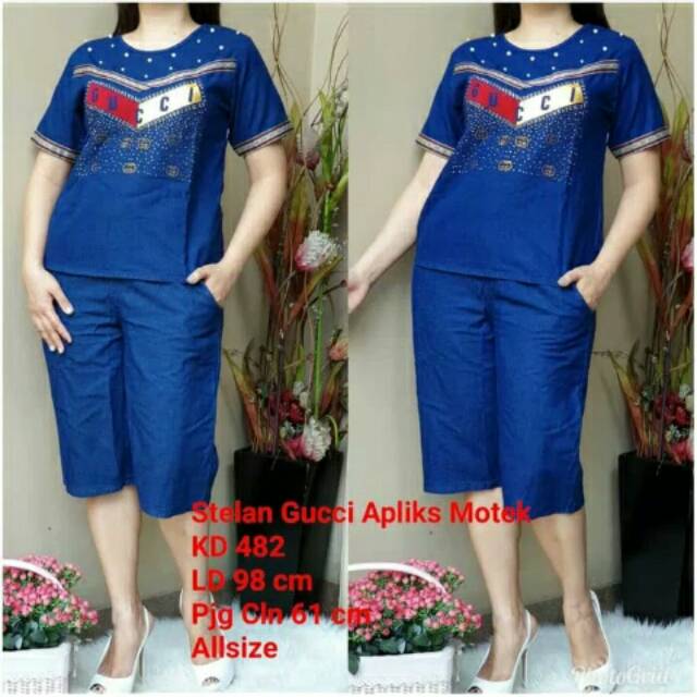 Stelan waita jeans  import strl jeans navy 482 mutiara ama mote gucci