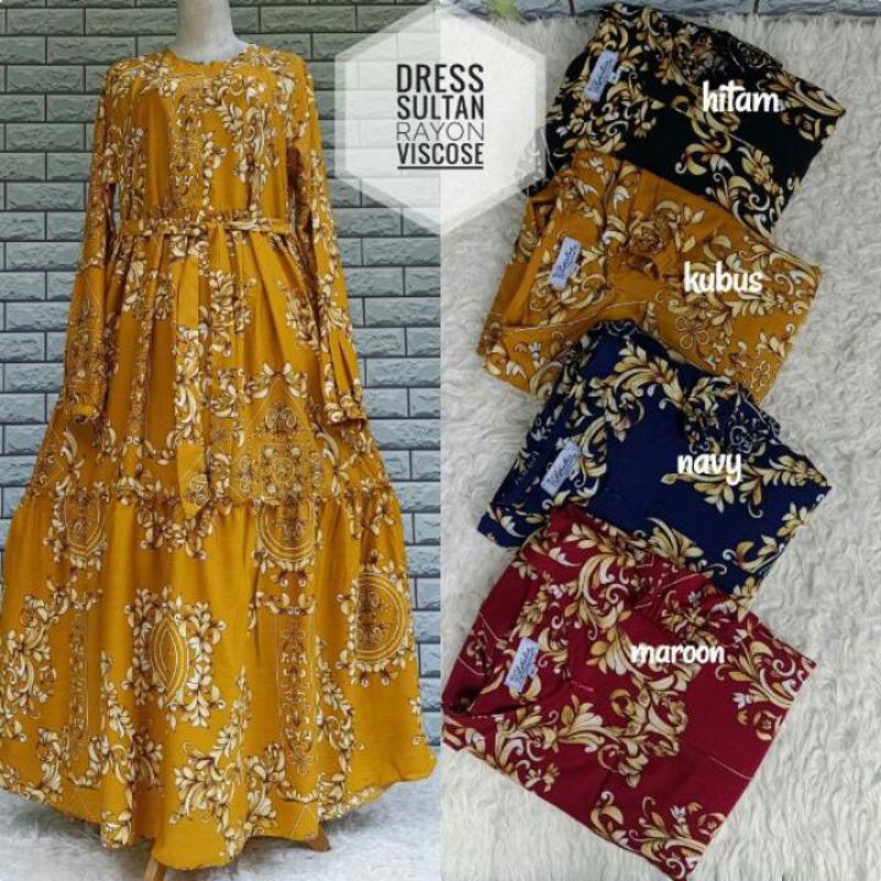 Home Dress Sultan Rayon Viscose