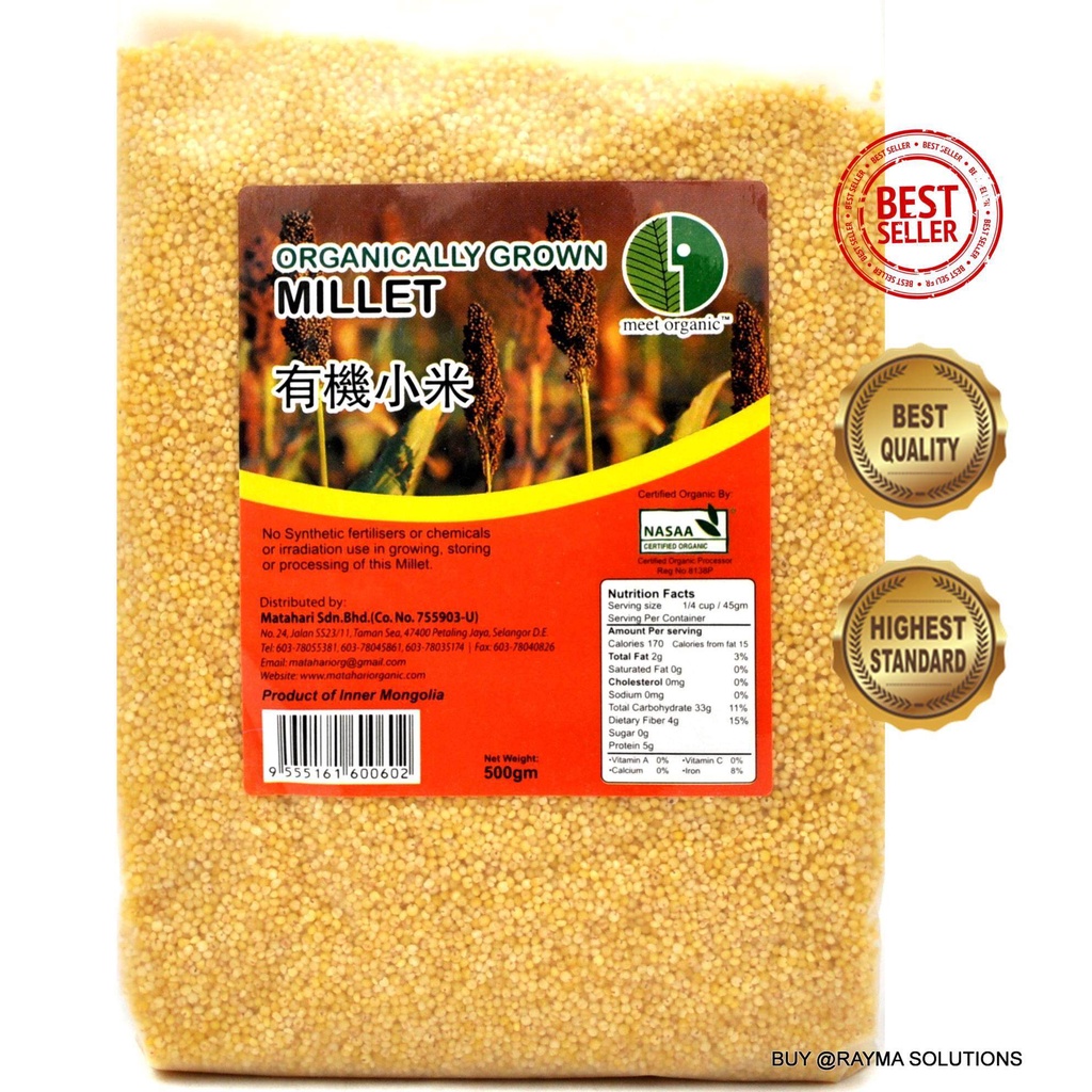 

mh food Sticky Hulled Millet 500g