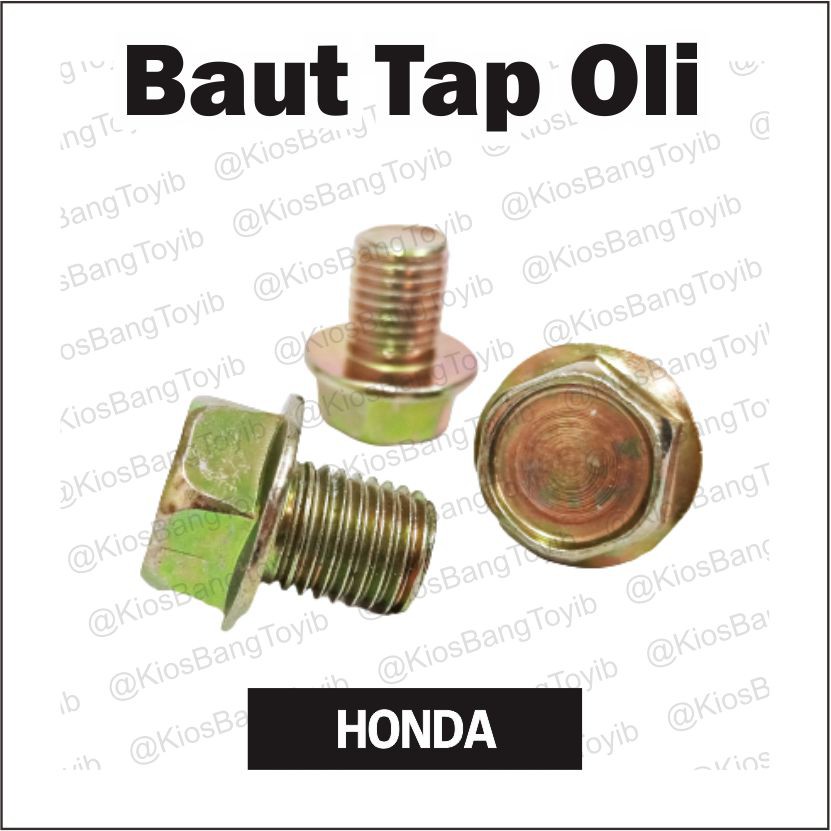 Baut Tap Tutup Oli Bawah Honda Bebek Grand Supra Over Size Universal (57)