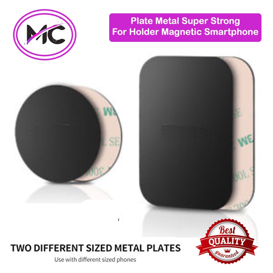 Metal Plate For Magnetic Holder HP Sticker Tempel Ring Besi Handhphone Tempelan Iring For Mount