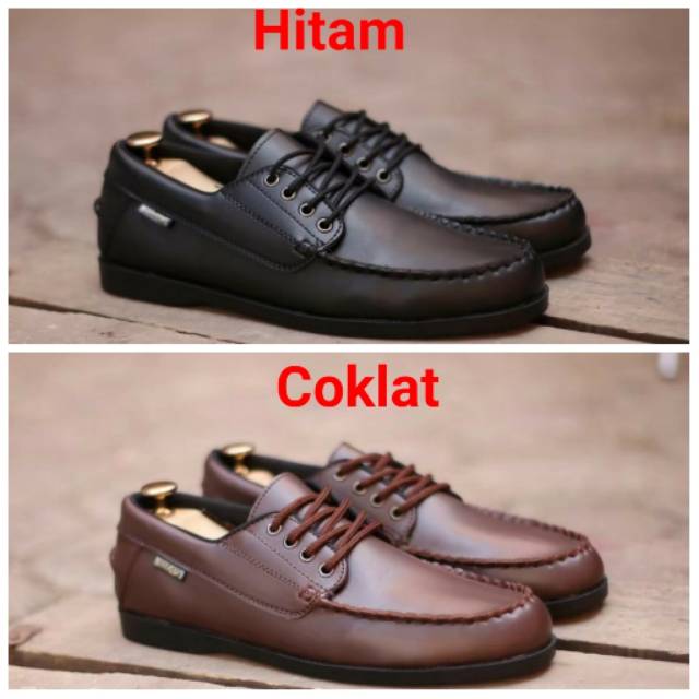 TERMURAH WLV X MONZA Sepatu Formal Kasual Pria Kerja Kuliah Trendy Pria Kulit Syntet Asli Murah