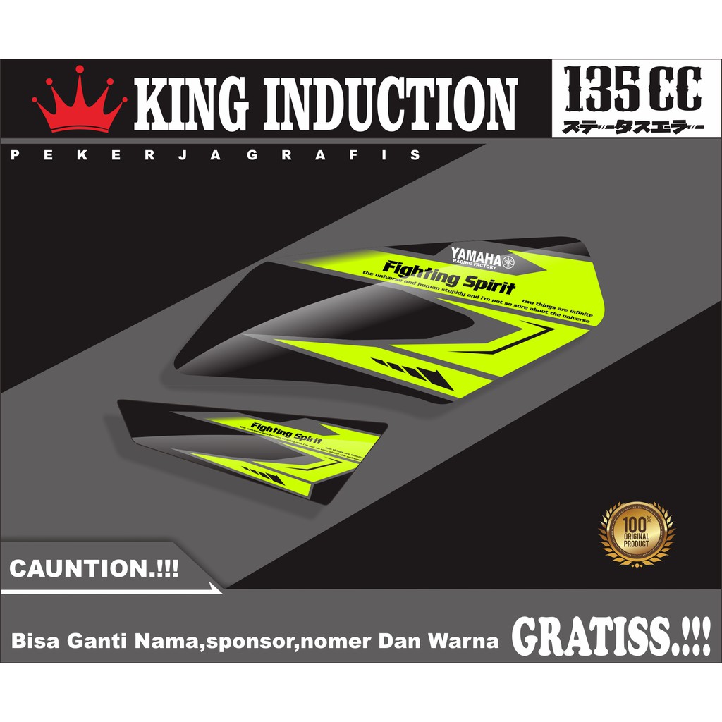 Striping Rx King - Variasi STRIPING RX KING VARIASI - STRIPING RX KING CUSTOM LIST MOTOR