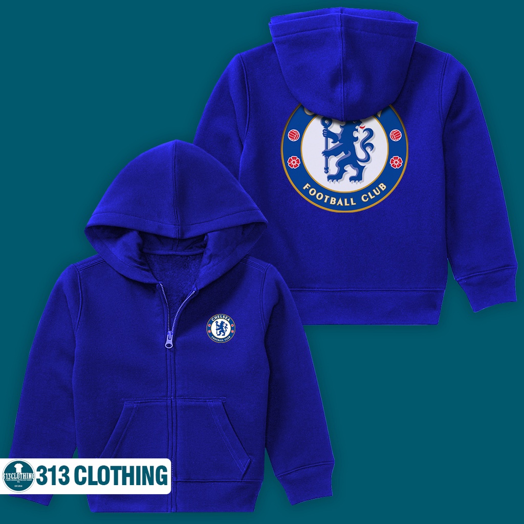 Jaket Hoodie Zipper Anak Chelsea FC Zipper Hoodie Anak Chelsea FC