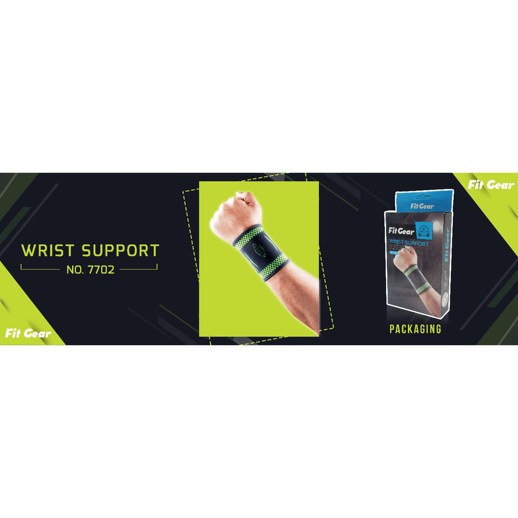 Wrist Support / Pelindung pergelangan tangan Fit Gear NO 7702 – Electric Series