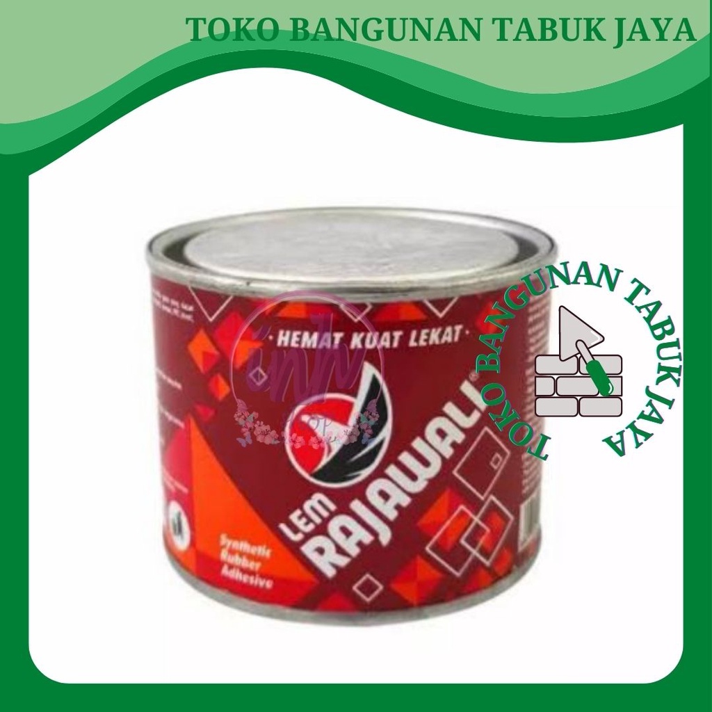 

70gr LEM RAJAWALI KUNING KALENG LEM KAYU KERTAS TEMBOK PLASTIK KARET
