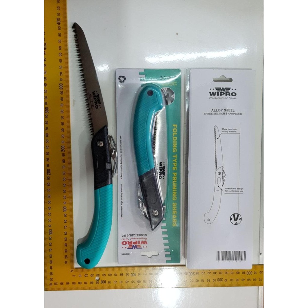 Yokohama LIPAT Pruning Shears Gergaji Dahan Gunting Kebun Wipro Gunting Dahan Ranting Pruning Batang Daun Tanaman Bunga Gunting Bonsai Gardening