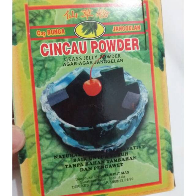 

bubuk cincau janggelan 33 gram
