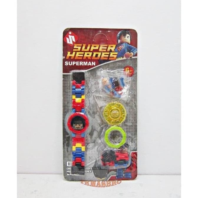 JAM TANGAN ANAK LEGO SUPERMAN