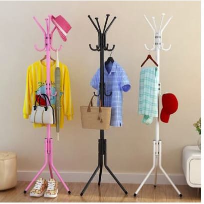 (VCM) Stand Hanger Hook Multifungsi / Hanger Gantungan Baju Tas Topi