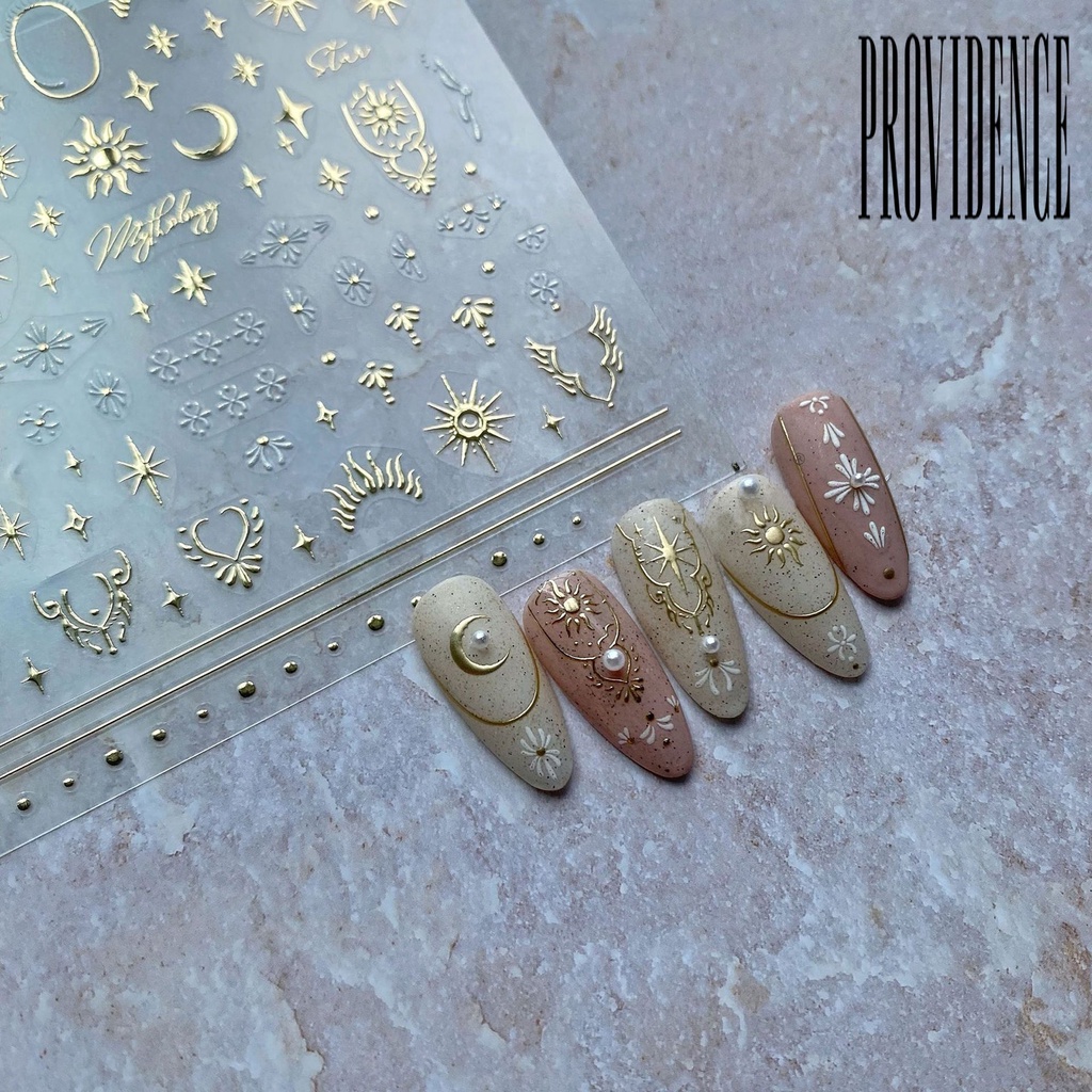 Stiker Kuku Motif Kreatif Untuk Dekorasi Nail Art