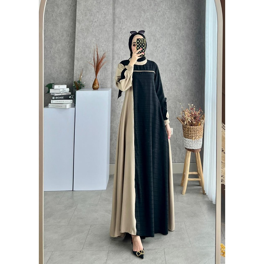 Ori Glamz Dress Asmita Fashion Muslim/Gamis kekinian/
