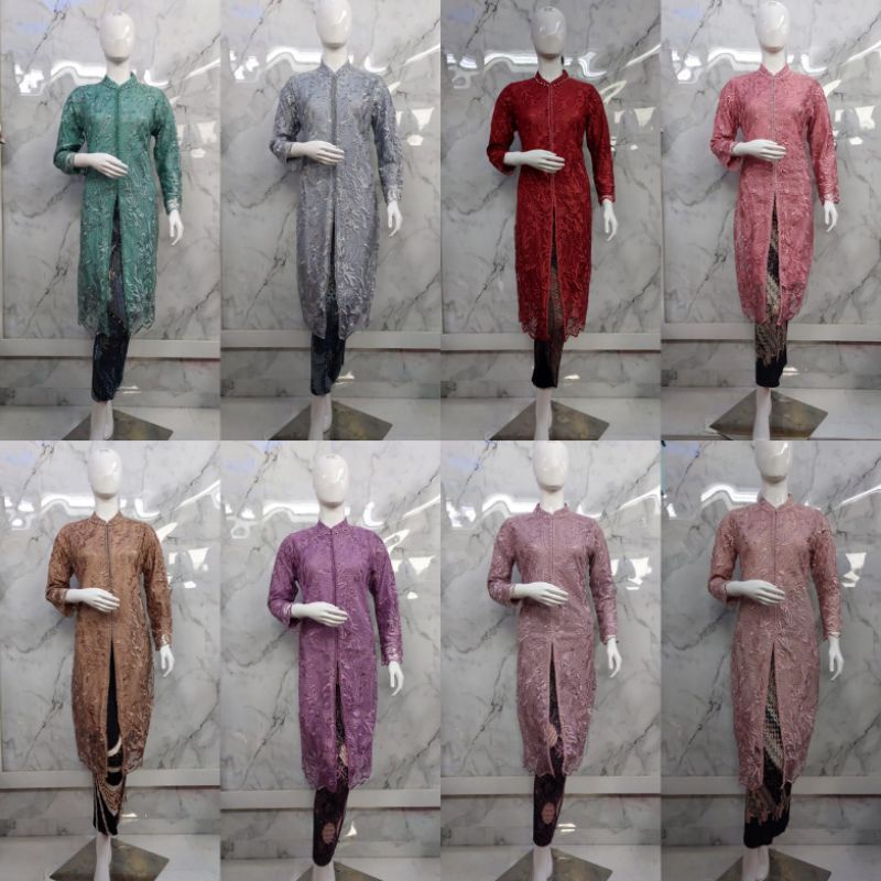 Kebaya Tunik / Tunik Tulle/ Kebaya Modern / Kebaya tile / Kebaya Favorite / Batik Couple