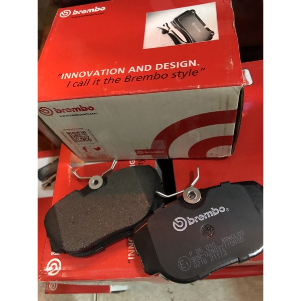 kampas rem bmw brembo - kampas rem bmw e30 e316i 318i 320i - brake pad bmw e30 - kampas rem brembo