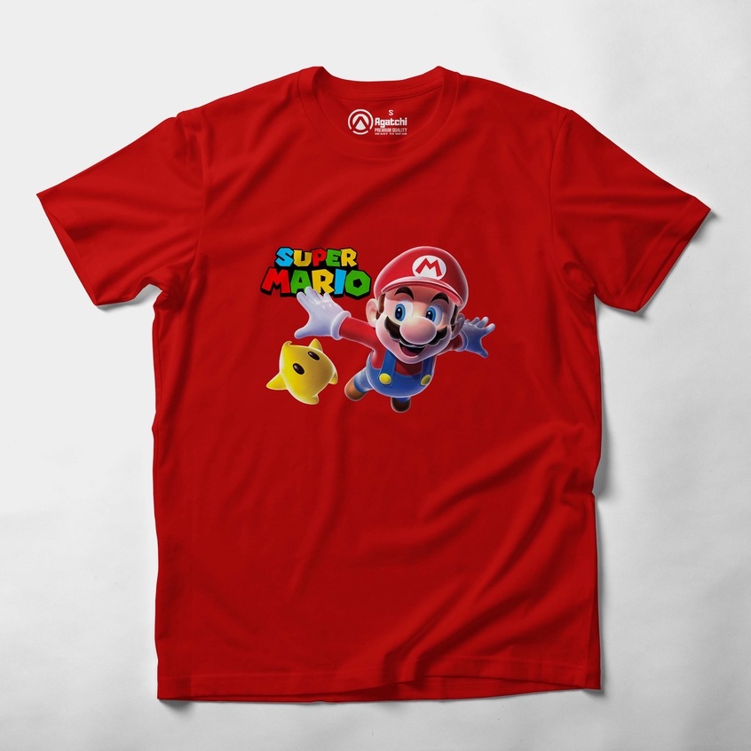 Kaos Atasan Anak Laki Laki Super Mario