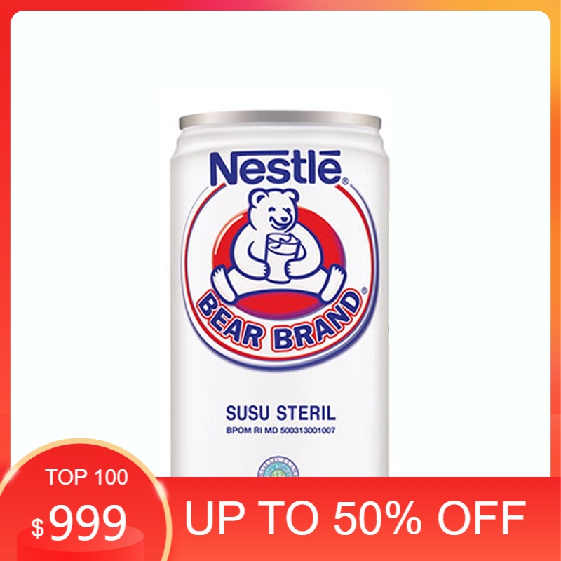 BEARBRAND Susu Kaleng Susu Beruang Susu Steril 189 ml