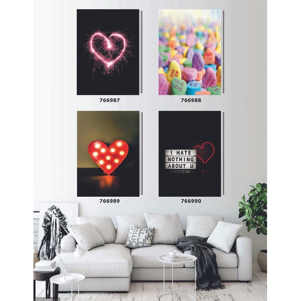 

Buku Tulis / Notebook / A5 Jepang / Love / Set 2692