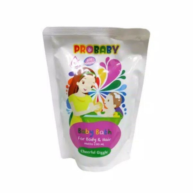 ProBaby Baby Bath Cheerful GIggle 230ml Refill