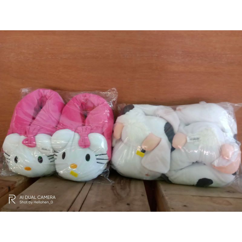 Boneka Sandal Karakter Dewasa Hadiah Kado Gift Karakter Lucu