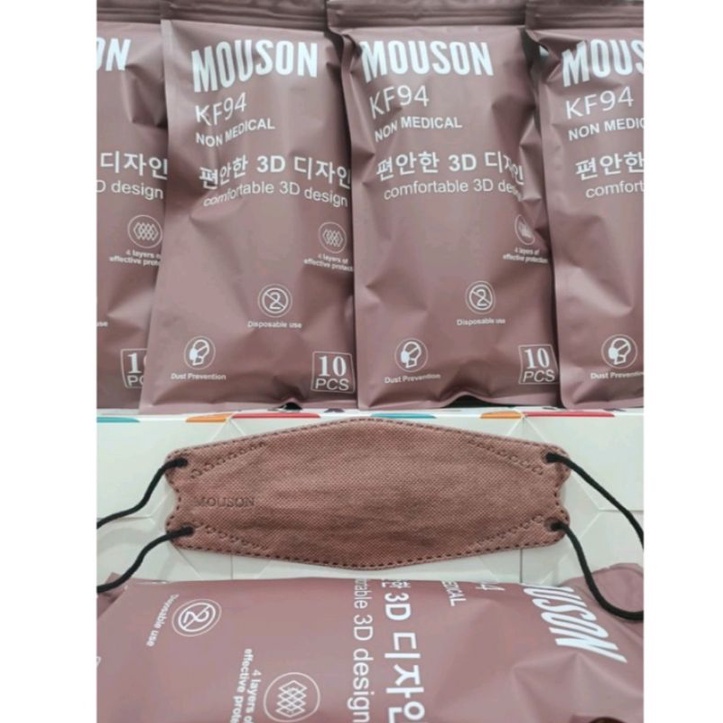 Masker KF94 Pink Lady Mouson 10 pcs