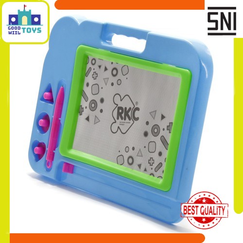 

Papan Tulis Magnet Kotak Edukasi Anak RKC01001-1