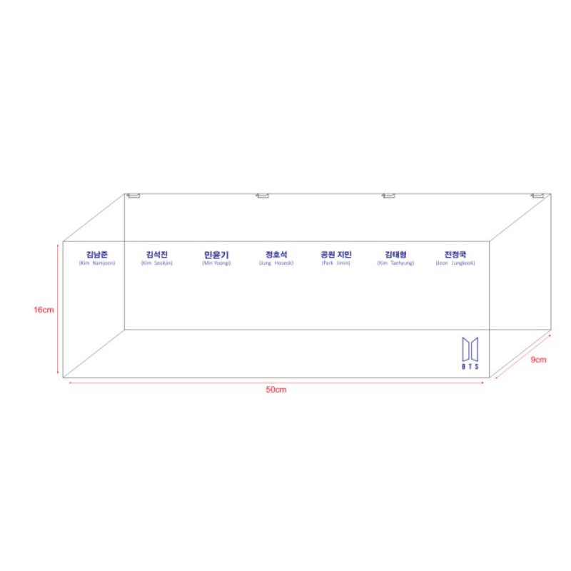 TINY TAN BTS / TINY TAN BTS DENGAN BOX BERJEJER