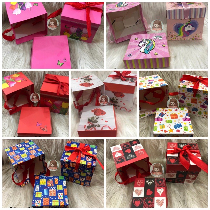 GIFT BOX/ KOTAK KADO/ HAMPERS/ SOUVENIR/ BINGKISAN/ LOVE/ HADIAH ...