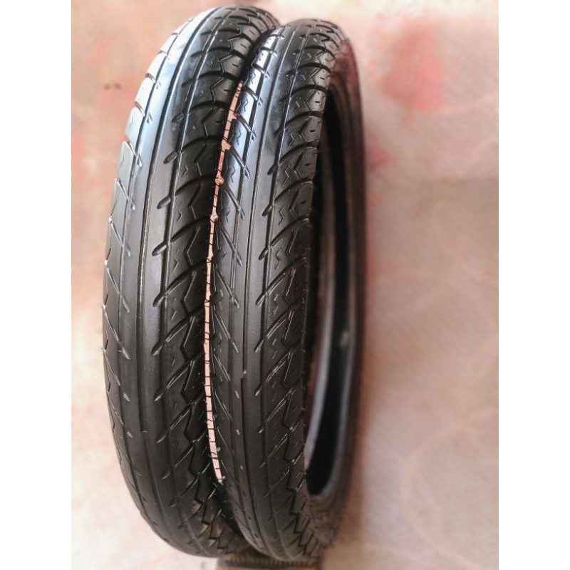 sepasang ban second non tubles untuk motor SUPRA X125 DLL UK 70/90 80/90 ring17 nya mas