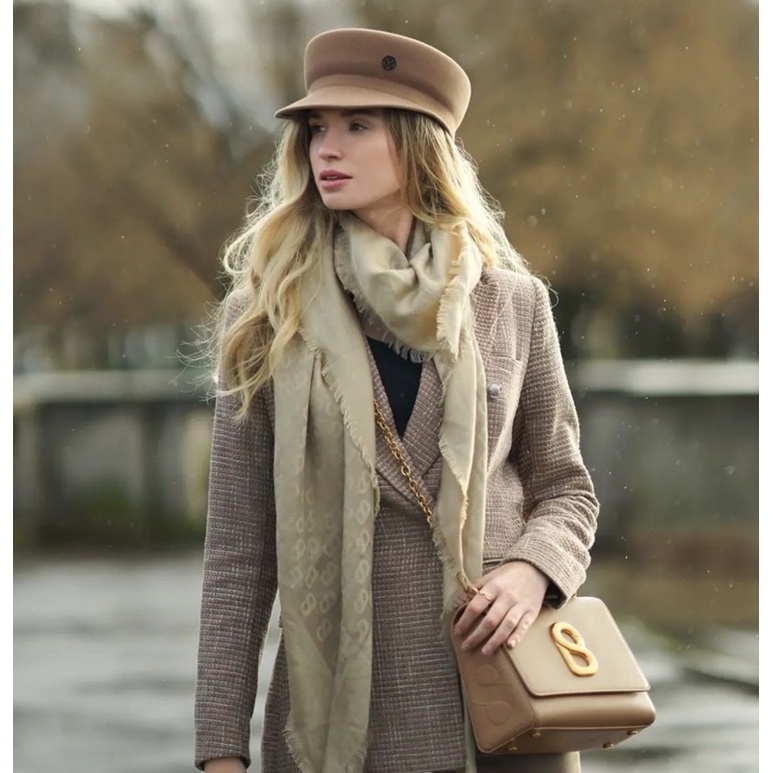 ALVA SLING BAG LIGHT TAN BUTTONSCARVES (SIAP KIRIM)  #buttonscarves #alvabag
